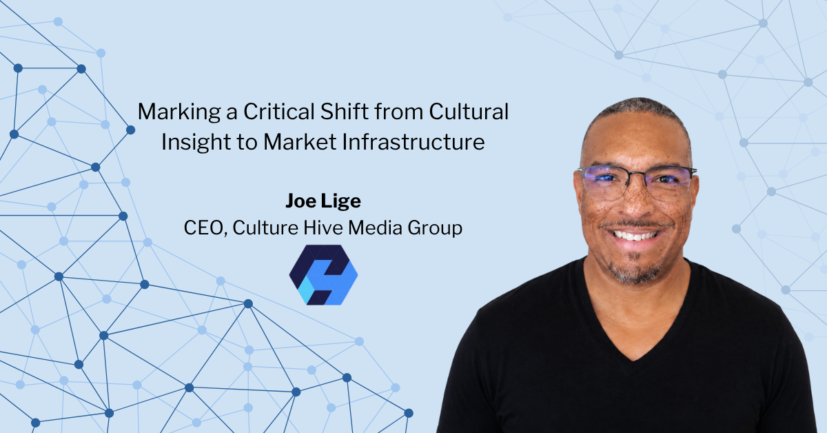 Peer39 Interview Series: Joe Lige, CEO, Culture Hive Media Group