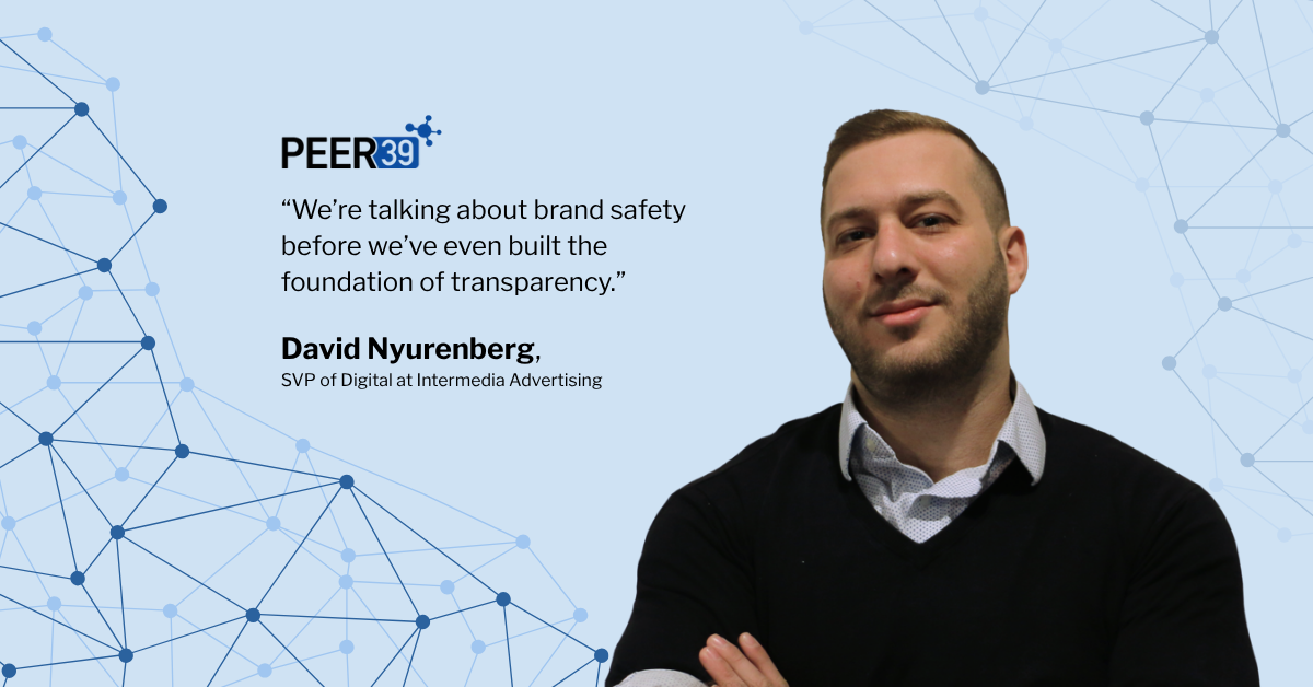 Peer39 Interview Series: David Nyurenberg, SVP of Digital at Intermedia Advertising